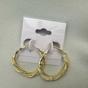 Gold Hoop Earrings